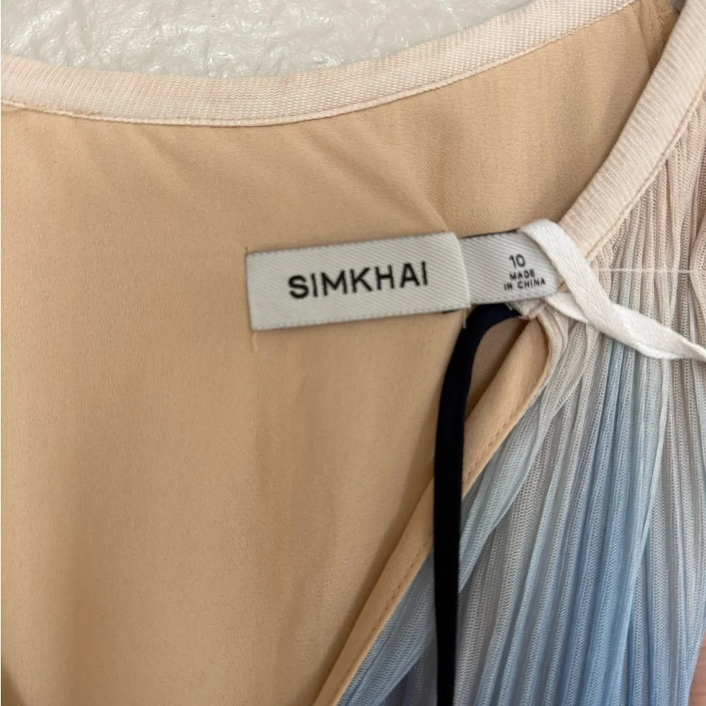 NWT Simkhai Adasia Mini Dress in Sky Ombre